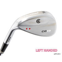 CLEVELAND CG10 SAND WEDGE 56º STEEL WEDGE FLEX - LH - NEW GRIP #E4935