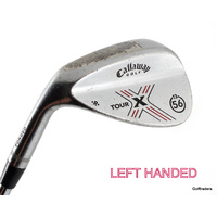 CALLAWAY X TOUR 56.13 56° SAND WEDGE STEEL STIFF FLEX + NEW GRIP - LH #E5757