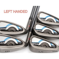 Ping G Max Red Dot Irons 5-9 Graphite Soft Regular Flex Left Handed G1141