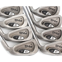 Ping i3+ Black Dot Irons 4-SW Steel Stiff Flex New Grips G1746