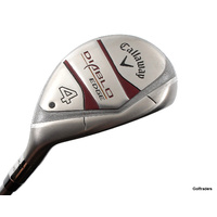 Callaway Ladies Diablo Edge 4 Hybrid 24º Graphite Ladies Flex New Grip G1963