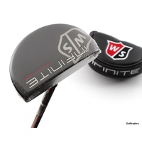 New Wilson Staff Infinite South Side Putter Steel 35" Cover G1988