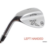 Callaway X Forged Sand Wedge 56.14 Steel Wedge Left Handed New Grip G2205