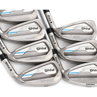 Ping i E1 Black Dot Irons 4-PW Steel Stiff Flex G2835