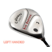 Callaway Big Bertha 3 Fairway Wood Steel Uniflex New Grip Left Handed G717