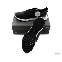 New Puma Grip Fusion 2.0 Mens Golf Shoes Black / Quiet Shade Size 13US I1221