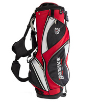 Brosnan Swagman VI Golf Stand Bag Black / White / Red I2893