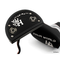 Honma Tour World TW-PT CNC Milled Putter 34" Steel Cover New Grip I3153