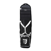 Brosnan Executive Golf Bag Travel Cover With Wheels Black / Silver I3292