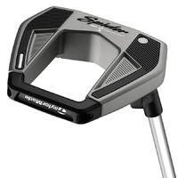 New Taylormade Spider S Platinum/White #1 L-Neck Putter Steel 35" Cover I618