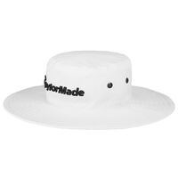 [TaylorMade] ユニセックス M BUCKET HAT WHITE/ 追跡可 Taylormade TM22 Metal Eylit Bucket Hat - White - S / M K1367
