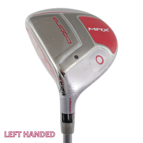 New Cobra Max Pink Offset 3 Wood 19º Graphite Ladies Cover Left Handed E3475