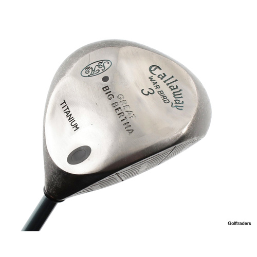 Callaway GREAT Big Bertha Warbird 3 legno Gemme Donna Albero di Grafite Flex 