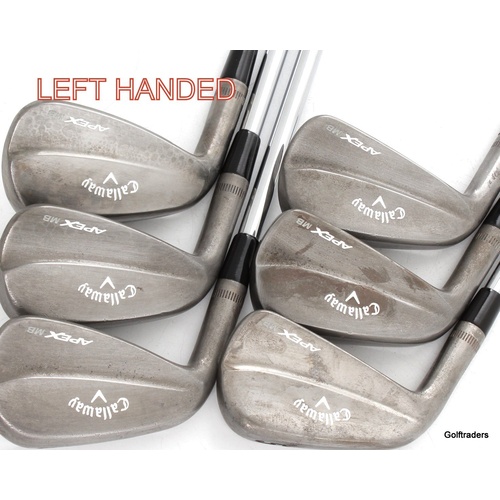 callaway apex left handed irons