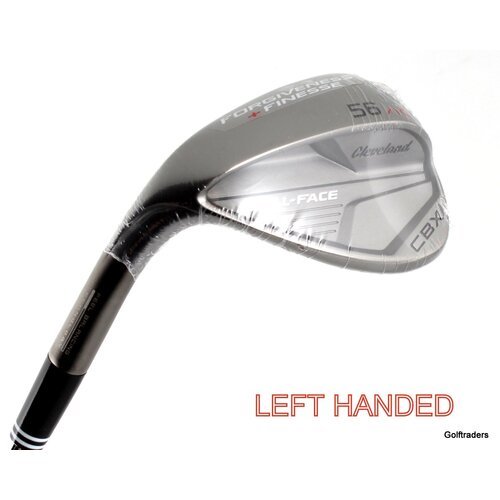 New Cleveland CBX Full Face Sand Wedge 56.10 Steel Wedge Flex LH H2127