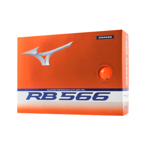 Mizuno RB566 Golf Balls - Orange - 1 Dozen H2161