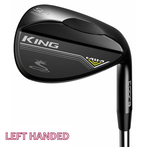 Cobra King MIM Black Sand Wedge 56.V10º Steel Stiff Left Handed H2986