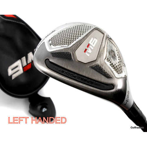 Taylormade M6 Rescue 4 Hybrid 22º Graphite Regular Flex Left Handed HC H5666