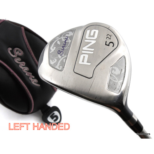 Ping Ladies Serene 5 Fairway Wood 22º Graphite Ladies Flex Cover LH H5820