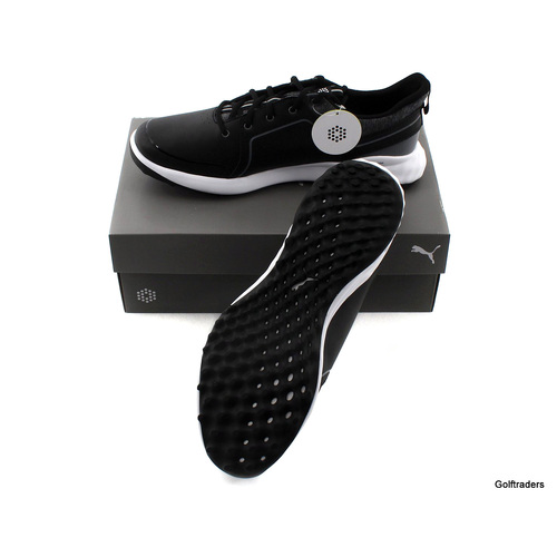 New Puma Grip Fusion 2.0 Mens Golf Shoes Black - Quiet Shade H6211
