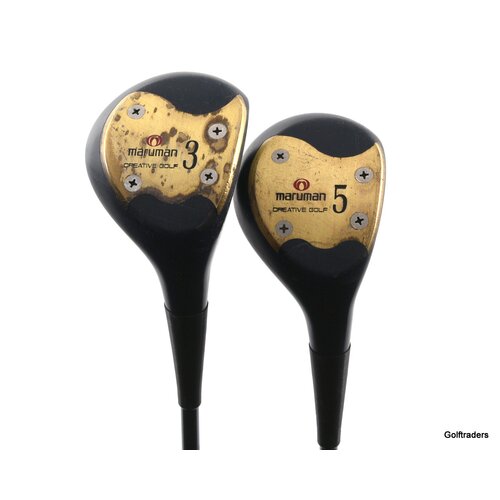 Maruman Ladies 3 & 5 Fairway Wood Set Graphite Ladies Flex New Grips H890