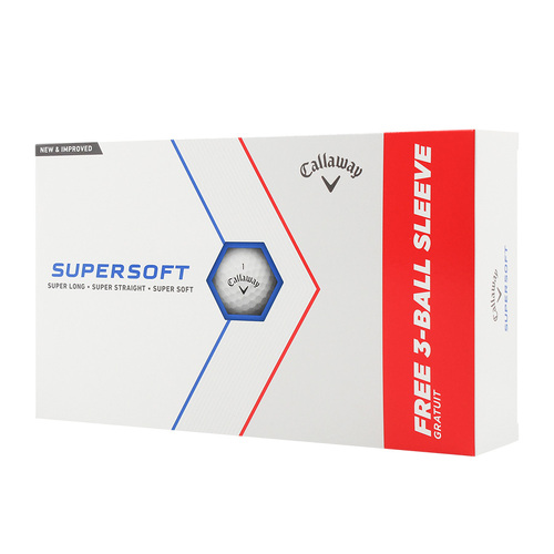 New Callaway Supersoft Golf Balls - 15 Ball Pack I1208