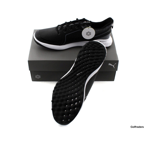 New Puma Grip Fusion 2.0 Mens Golf Shoes Black / Quiet Shade Size 13 US I1221