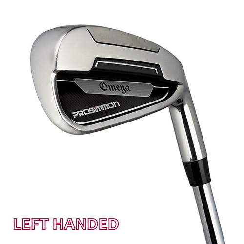 New Prosimmon Omega Irons 4-PW, SW Steel Regular Left Handed I1462