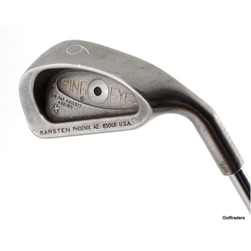 Ping Eye 2 + Black Dot 6 Iron Steel Stiff Flex New Grip I1711