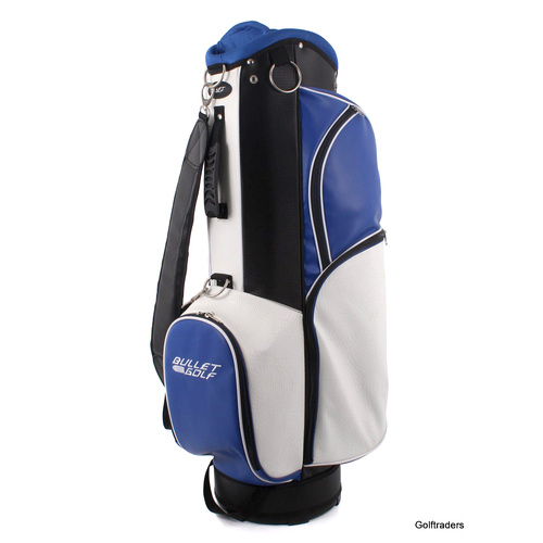 Bullet Golf Staylight Golf Cart Bag Black / White / Royal I1832