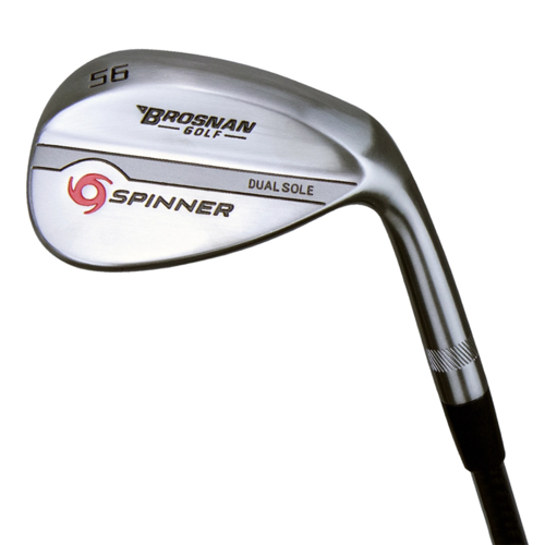 Brosnan Spinner Dual Sole Lob Wedge 58º Steel Stiff Flex I1833