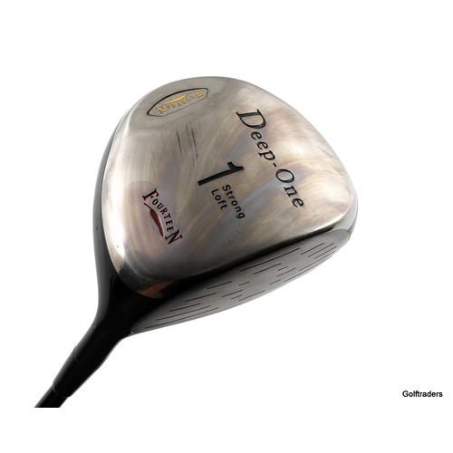 Fourteen Deep-One Strong Loft Driver Graphite Stiff Flex New Grip I2201