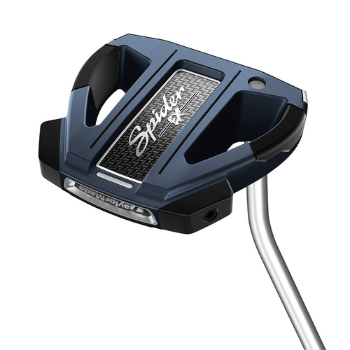 New Taylormade Spider EX Navy / White Single Bend Putter Steel 35" Cover I281