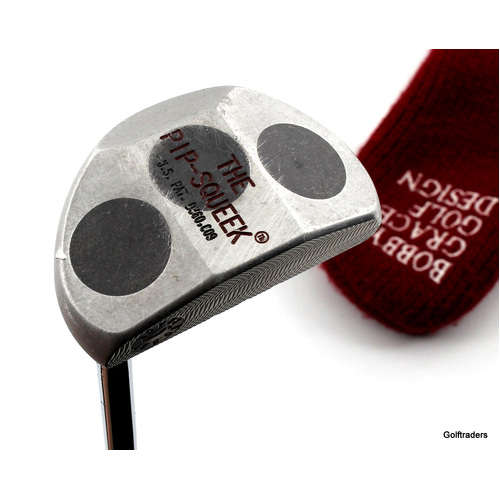 Bobby Grace "The Pip - Squeek" Putter Steel 35" Cover I2988