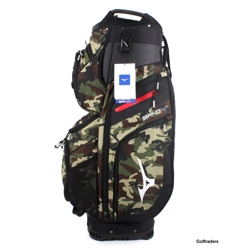 Mizuno 2021 BR-D4 Golf Cart Bag Camo / Black I357