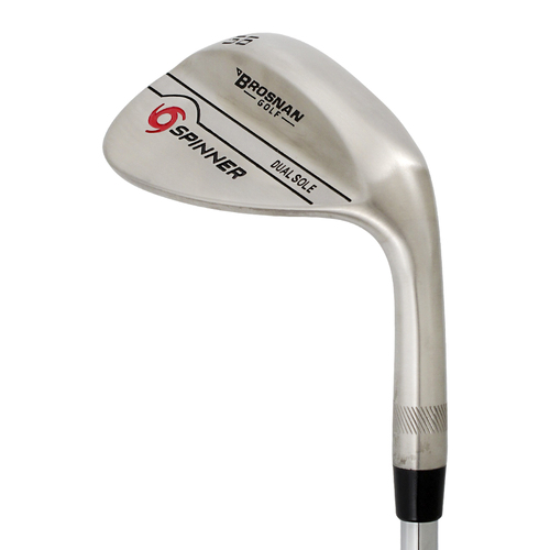 Brosnan Spinner Dual Sole Sand Wedge 56º Steel Stiff Flex - I424
