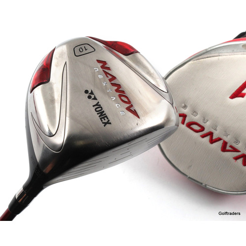 Yonex Nano Nextage Driver 10º Graphite Stiff Flex Cover New Grip I575