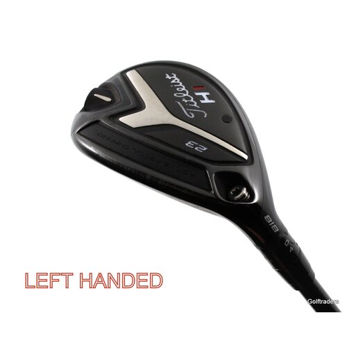 Titleist 818 H1 Hybrid 23º Graphite Regular Flex Left Handed J1190