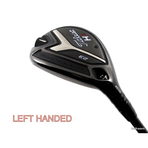 Titleist 818 H1 Hybrid 23º Graphite Regular Flex Left Handed J1192