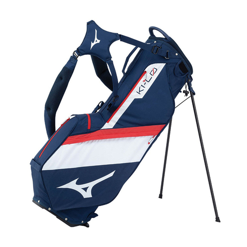 Mizuno 2020 K1-LO Golf Stand Bag - Navy / Red J1205