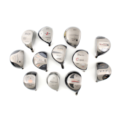 12 New Mixed Golf Driver Heads J1336