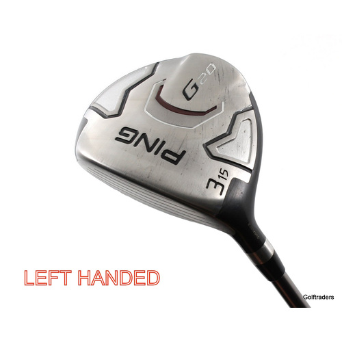 Ping G20 3 Fairway Wood 15º Graphite Regular Flex Left Handed J1860