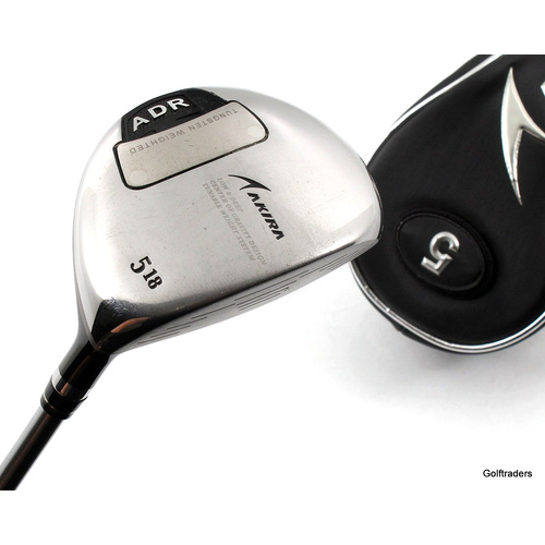 Akira ADR 5 Fairway Wood 18º Graphite Regular Flex Cover J1909