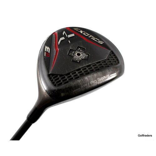 Tour Edge Exotics E8 "Custom" 3 Fairway Wood Graphite Stiff New Grip J2154