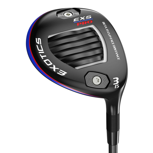 New Tour Edge Exotics EXS Pro 3 Fairway Wood 15º Graphite Stiff Cover J2529