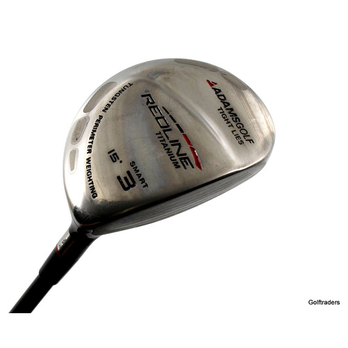 Adams Golf Tight Lies Redline Ti Smart 3 Wood 15º Graphite Reg New Grip J2613