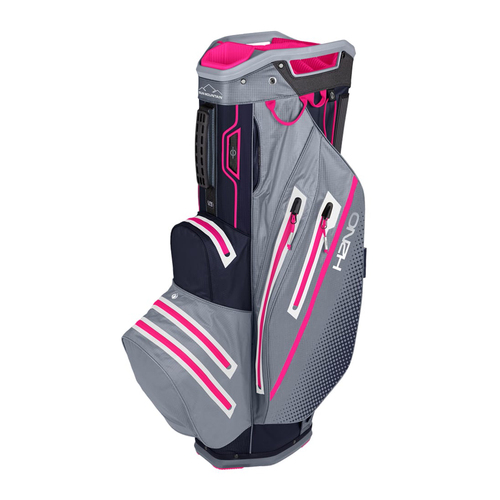 Sun Mountain H2NO Lite 23 Golf Cart Bag - Navy / Cadet / Pink J2809