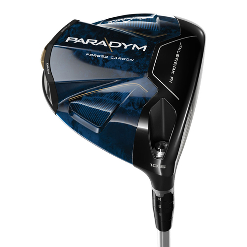 New Callaway Paradym Driver 10.5º Hzrdus Silver 50G Stiff Flex Cover J3022