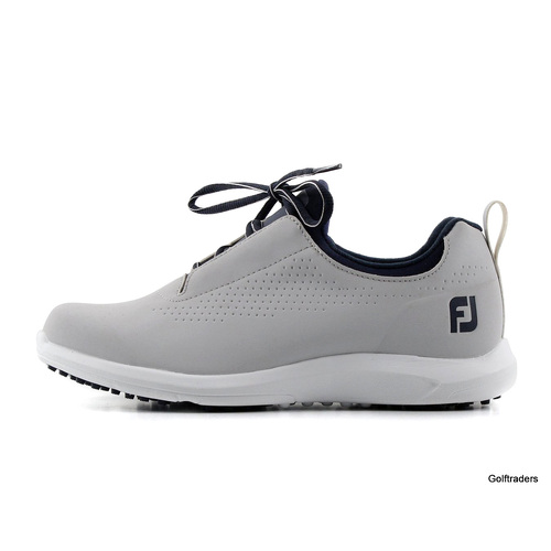 FootJoy Ladies Leisure Spikeless Golf Shoes 7US W #92928A Grey / Navy J3481
