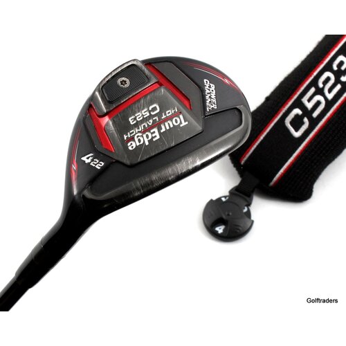 Tour Edge Hot Launch C523 4 Hybrid 22º Graphite Regular Flex Cover J4180